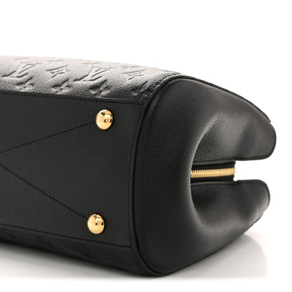 Louis Vuitton Empreinte Montaigne MM Black 11 of 12