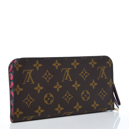 Louis Vuitton Monogram Leopard Insolite Wallet Rouge Fauviste 3 of 7