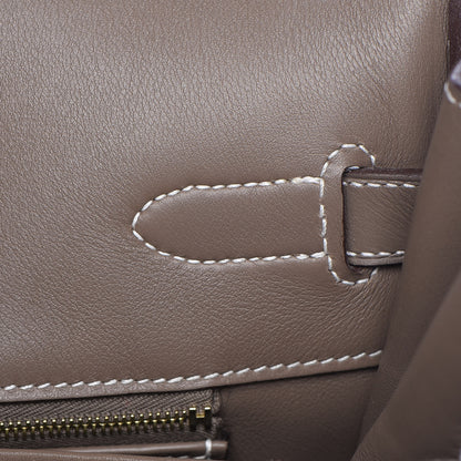 Hermes Swift Birkin 35 Etoupe 24 of 39