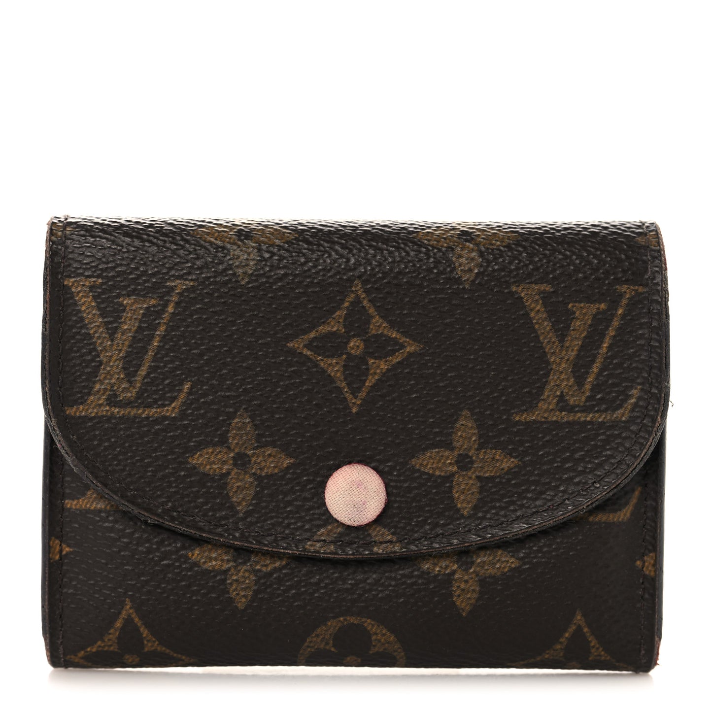 Monogram Rosalie Coin Purse Fuchsia