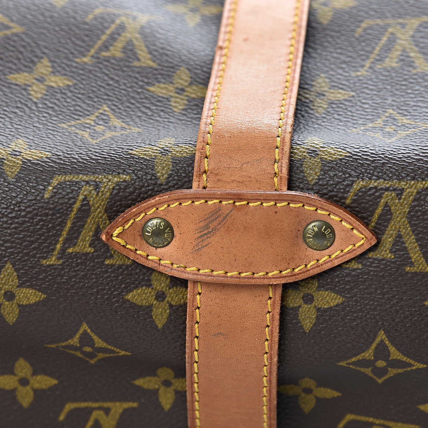 Louis Vuitton Monogram Saumur 35 21 of 22