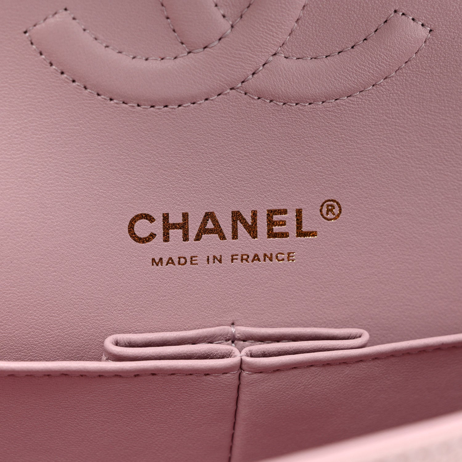 Chanel Caviar Quilted Medium Double Flap Light Pink 6 of 9
