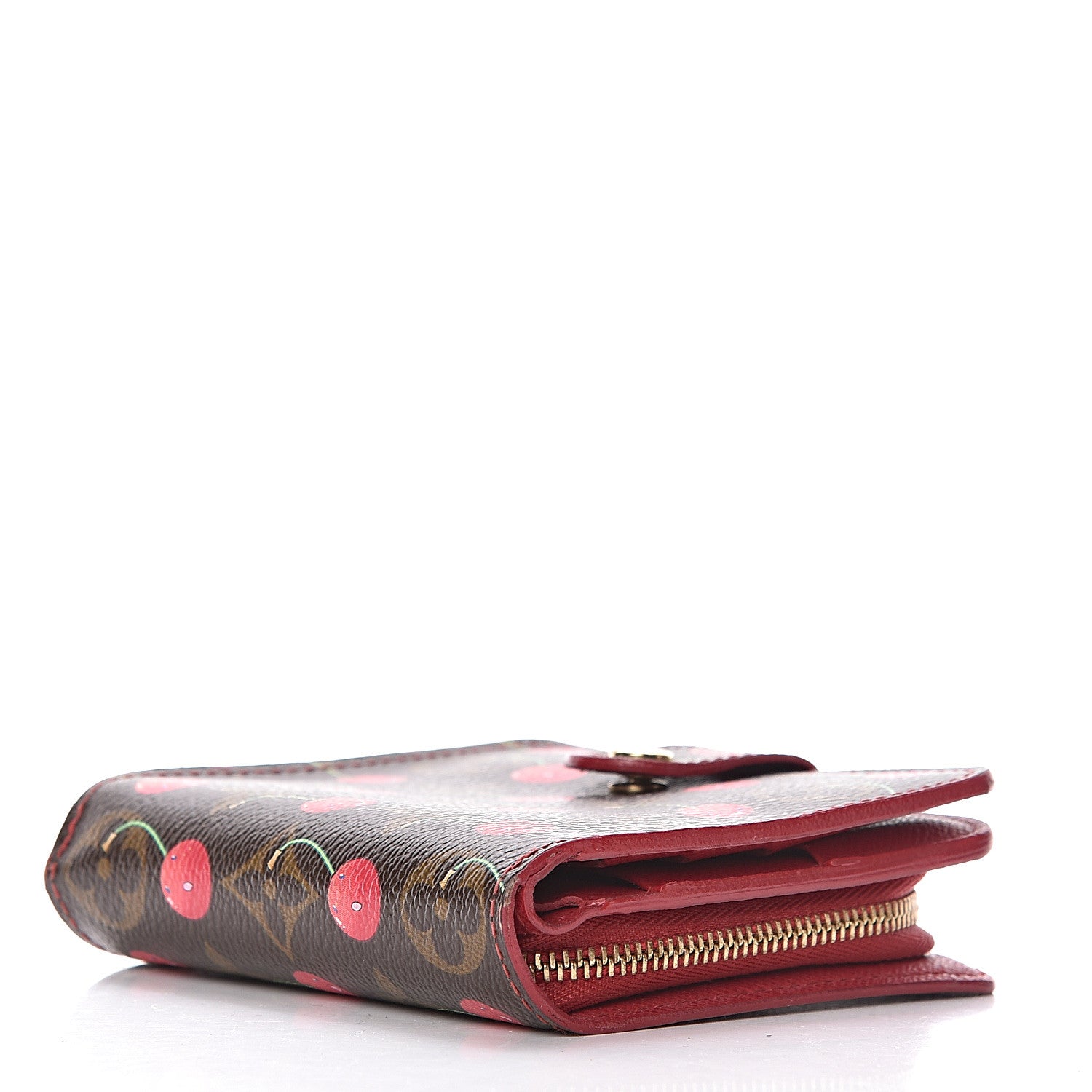 Louis Vuitton Monogram Cerises Compact Zippe Wallet 4 of 11