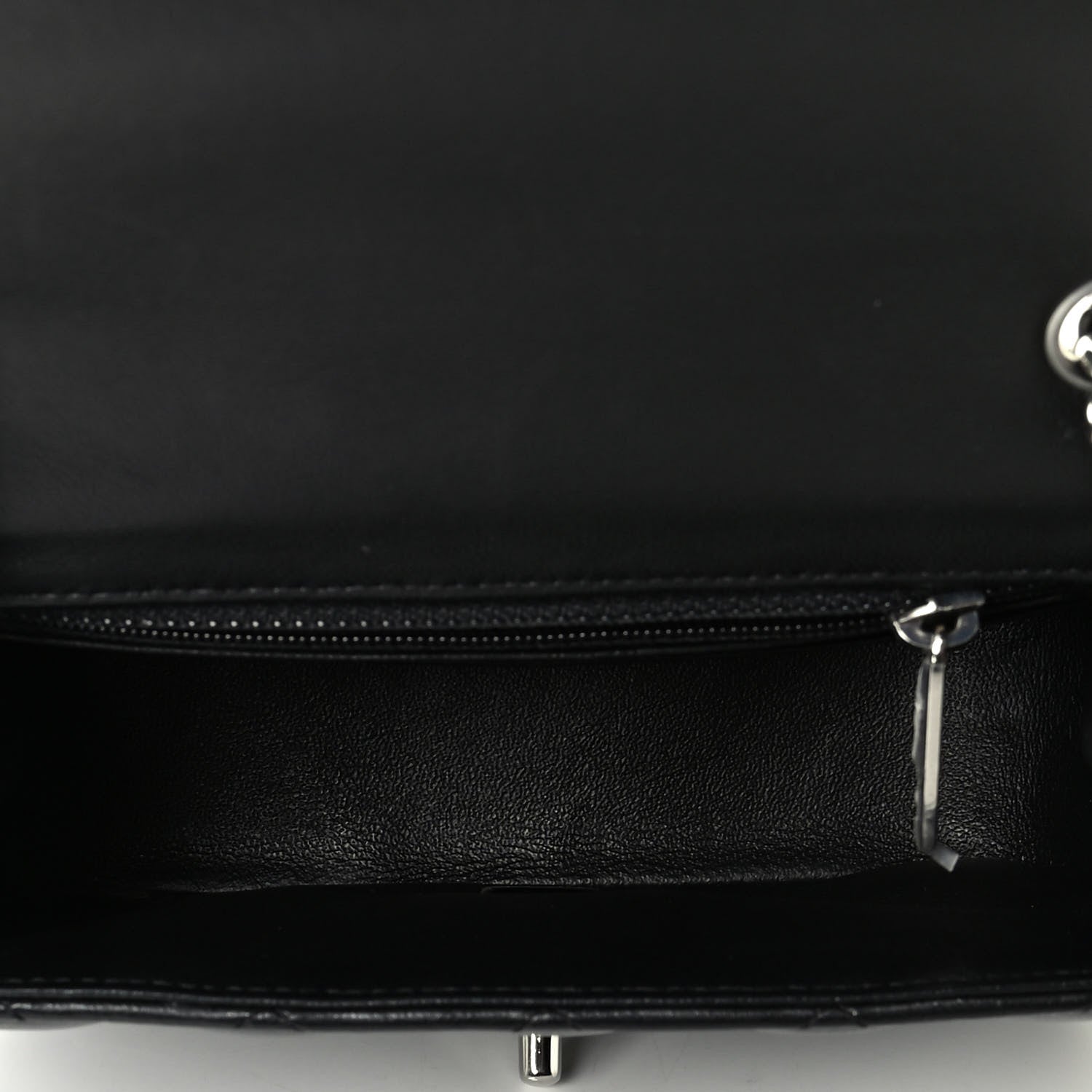 Chanel Lambskin Quilted Mini Square Flap Black 4 of 6
