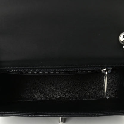 Chanel Lambskin Quilted Mini Square Flap Black 4 of 6