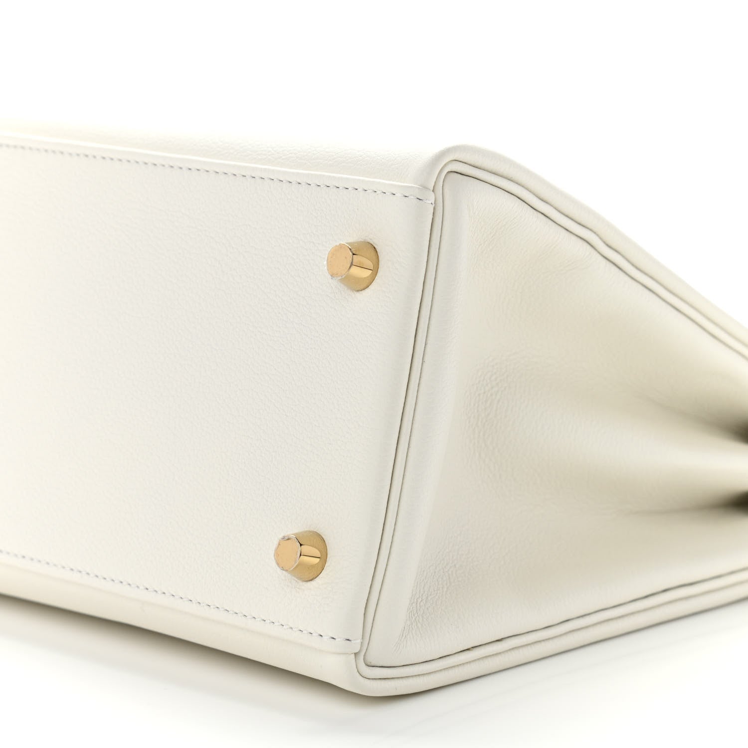 Hermes Evercolor Kelly Retourne 28 White 10 of 11
