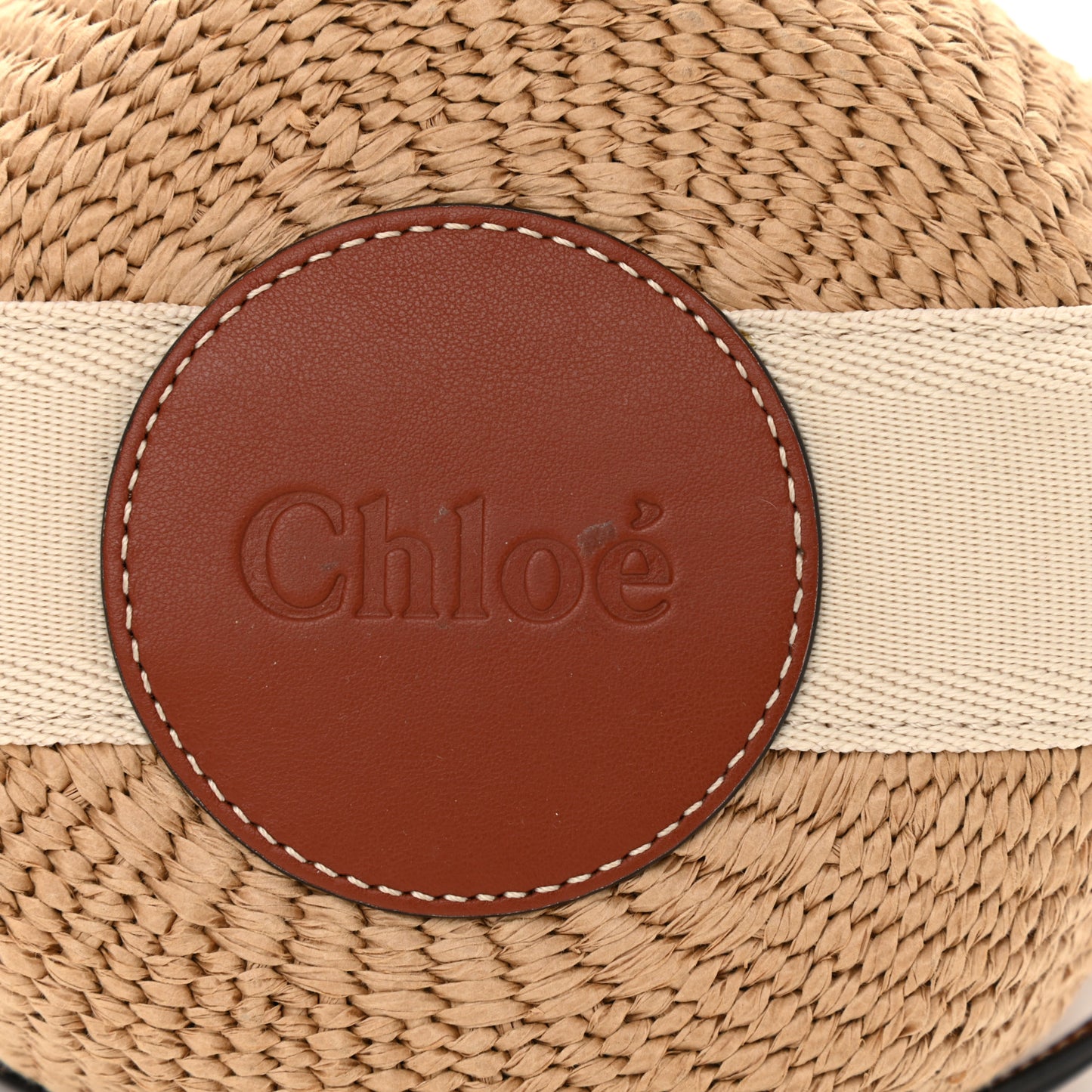 Natural Woven Fiber Small Woody Basket