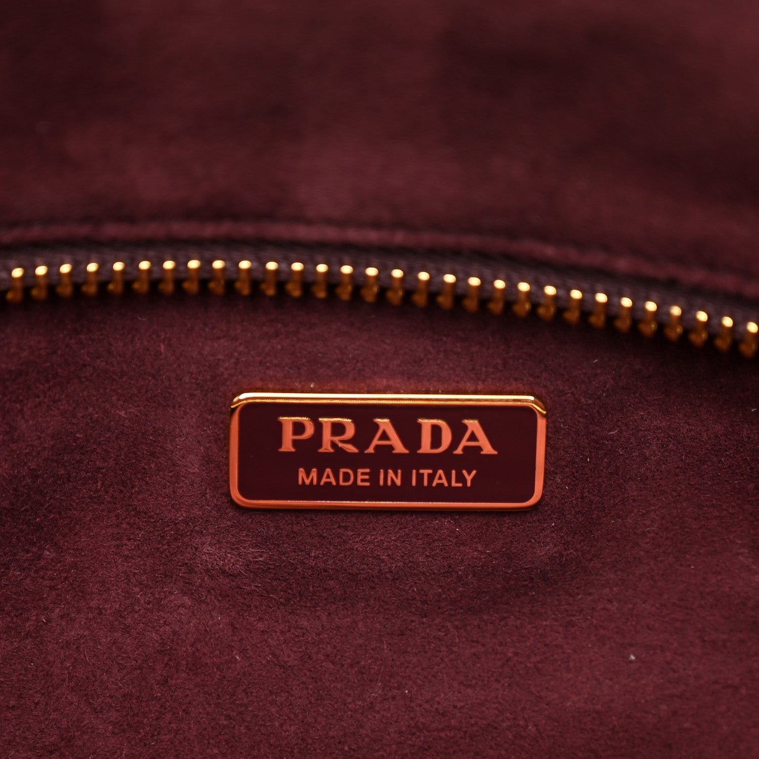 Prada Suede Medium Explore Shoulder Bag Bordeaux 6 of 11