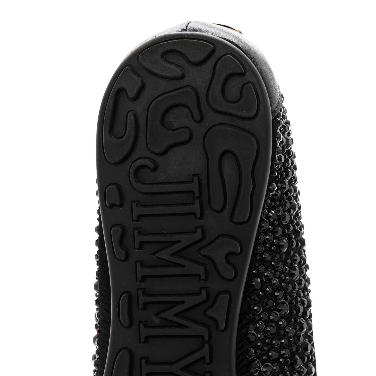 Jeweled Weber Ballet Flats 39 Black