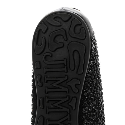 Jimmy Choo Jeweled Weber Ballet Flats 39 Black 15 of 16