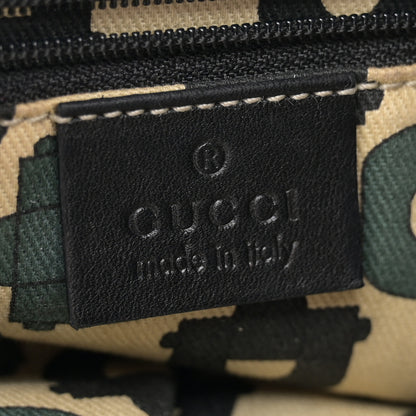 Gucci Guccissima Medium Abbey D Ring Hobo Black 6 of 13