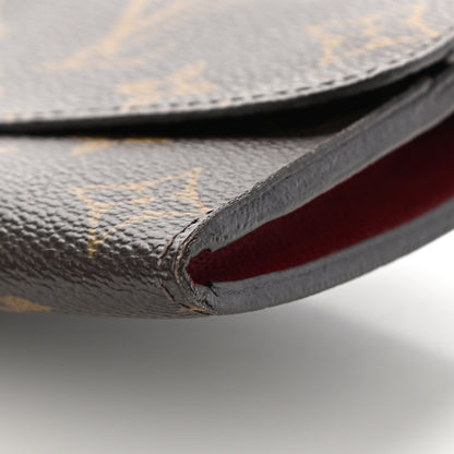 Louis Vuitton Monogram Emilie Wallet Red 14 of 17