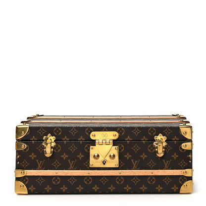 Louis Vuitton Monogram Malle Fleurs Trunk 1 of 12