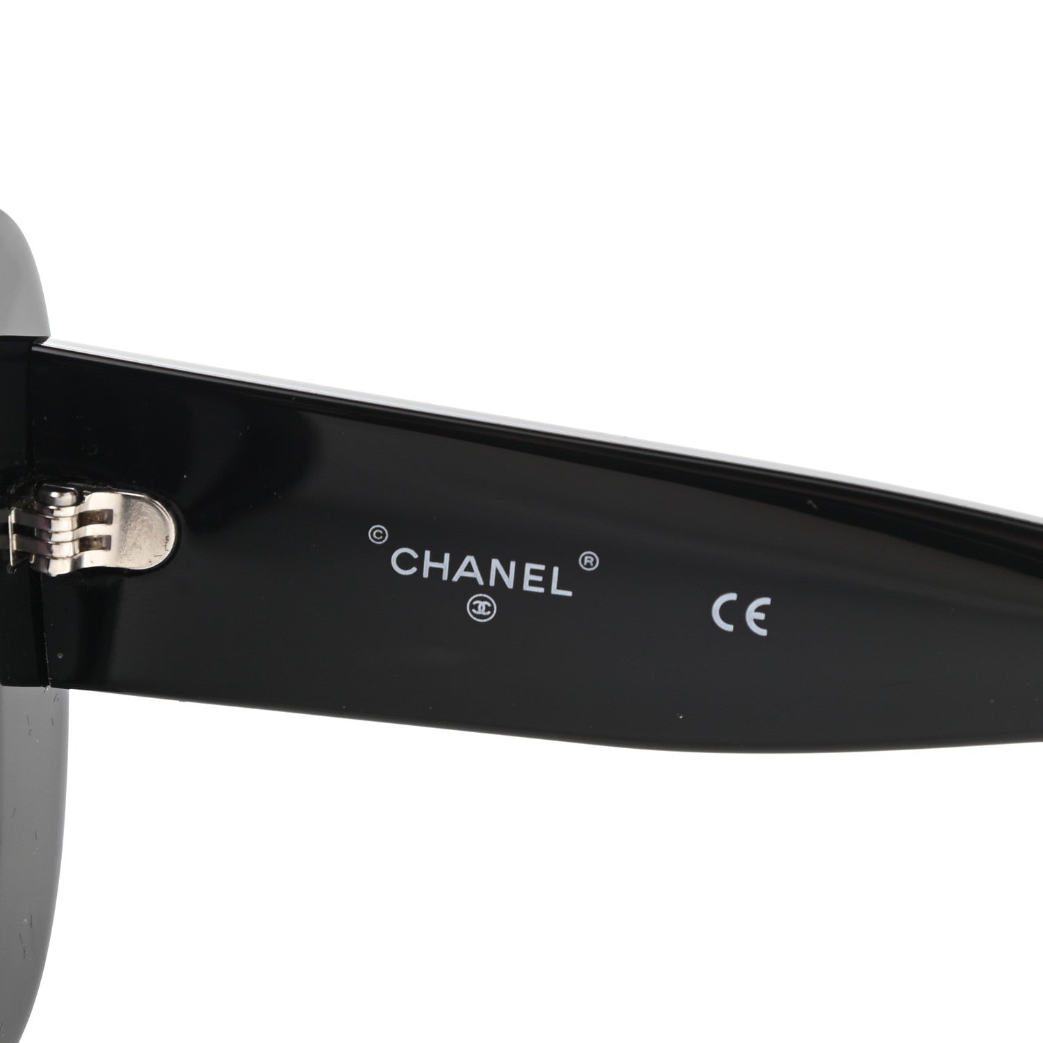 Chanel Acetate Sunglasses 71414 Black 5 of 8