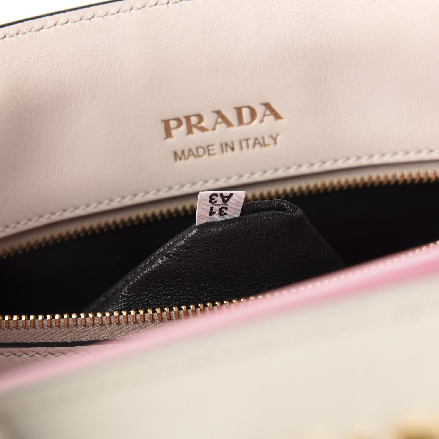 Prada Saffiano City Calf Bibliotheque Bag White Begonia 8 of 11