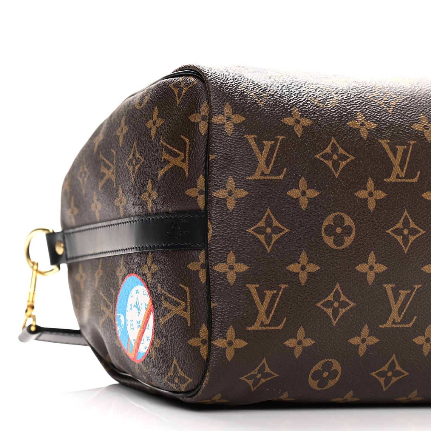 Monogram My World Tour Speedy Bandouliere 30 Black
