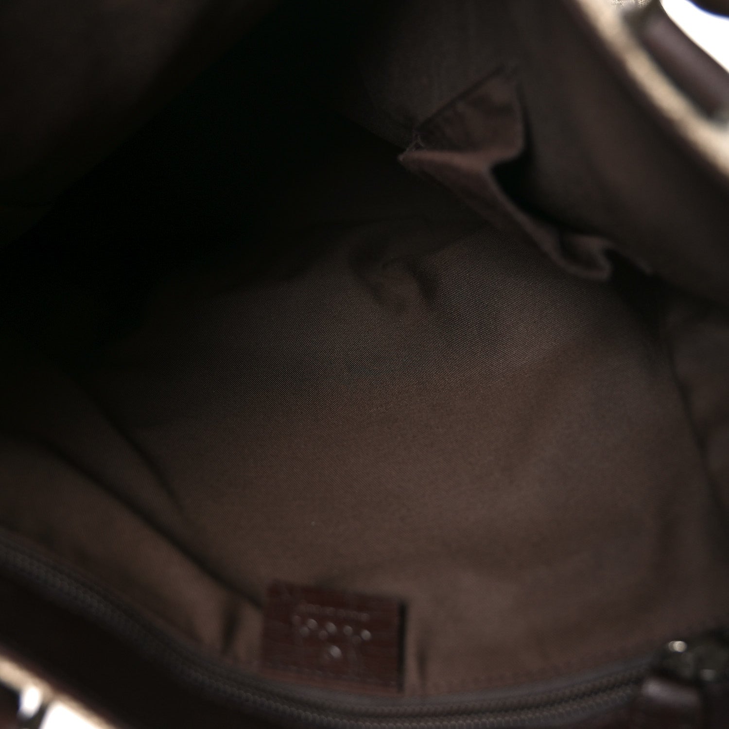 Gucci GG Plus Monogram Small Vertical Tote Dark Brown 4 of 9