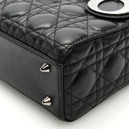 Christian Dior Lambskin Cannage Small My ABCDior Lady Dior Black 8 of 8