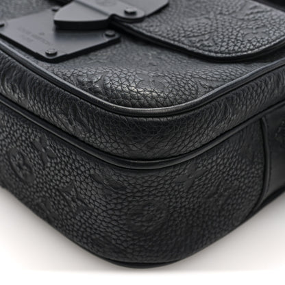 Louis Vuitton Taurillon Monogram S Lock Messenger Black 9 of 10