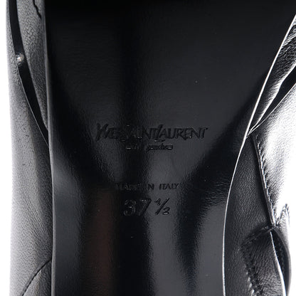 Saint Laurent Nappa Tribute 105 Platform Knee High Boots 37.5 Black 5 of 5