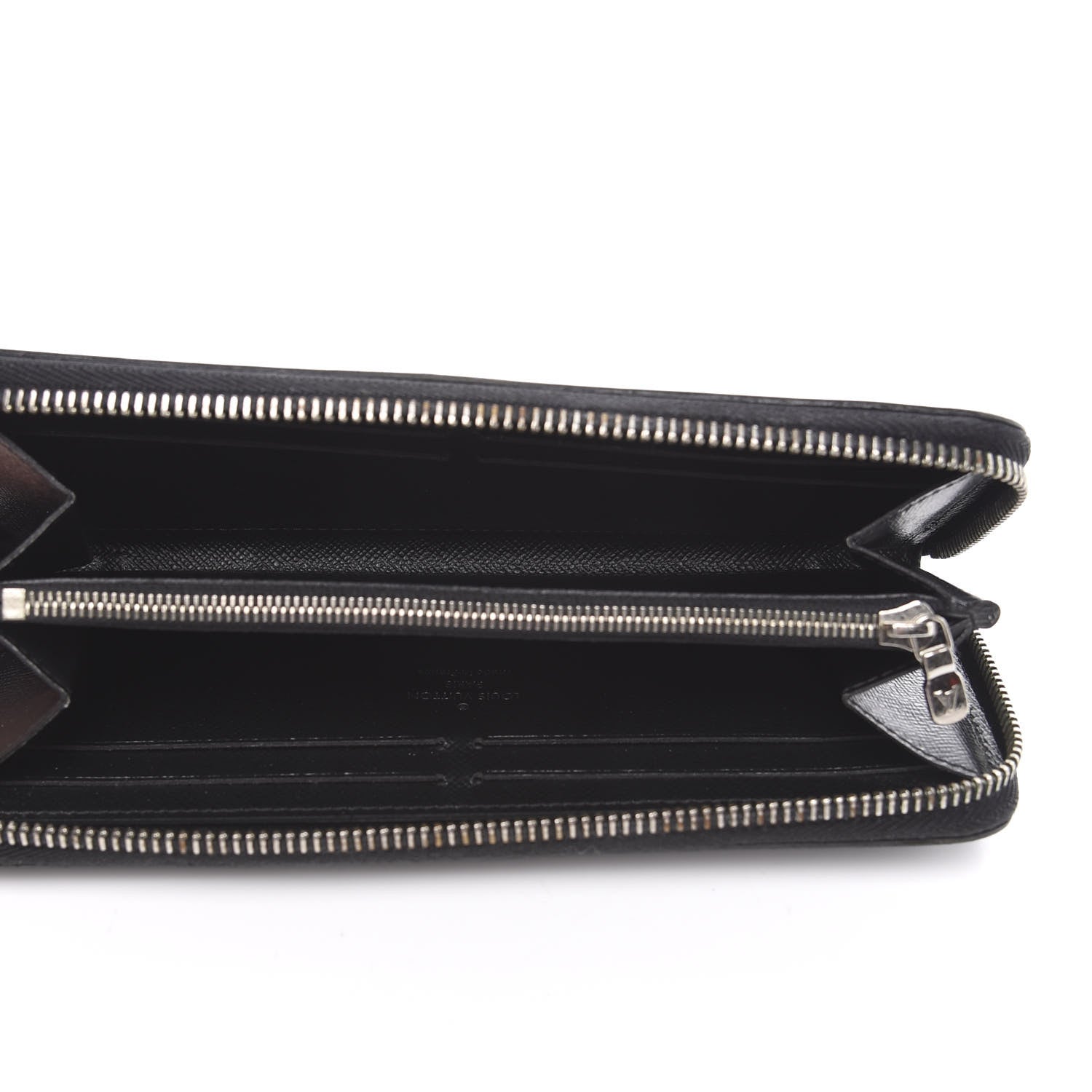 Louis Vuitton Epi Clemence Wallet Black 4 of 12
