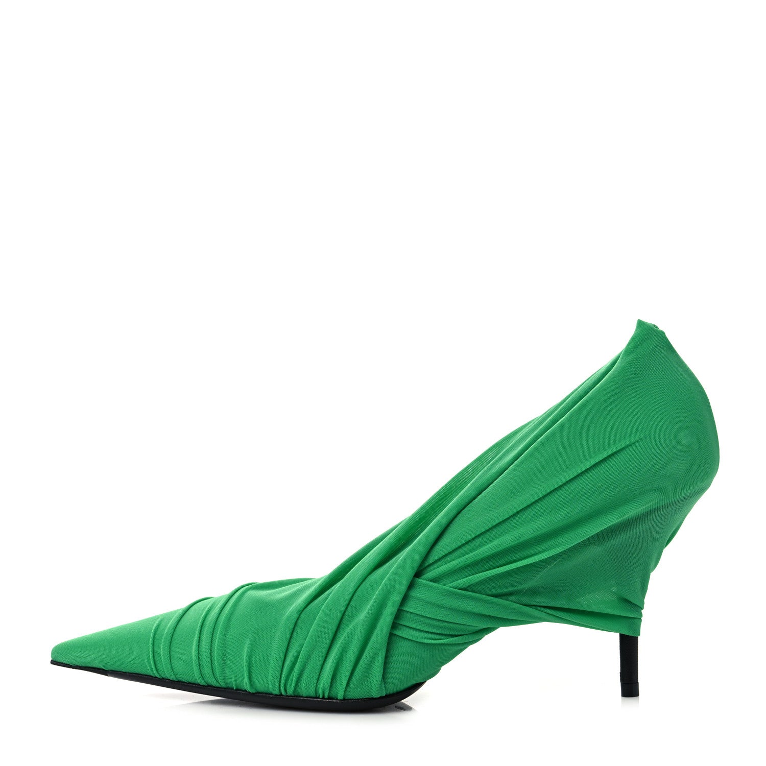 Balenciaga Technical Jersey Knife Pointed Pumps 40 Vert 1 of 9