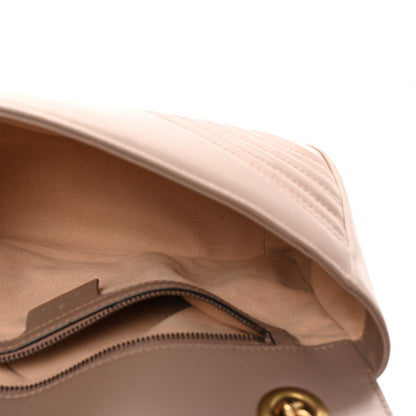 Gucci Calfskin Matelasse Small GG Marmont Shoulder Bag Porcelain Rose 5 of 10