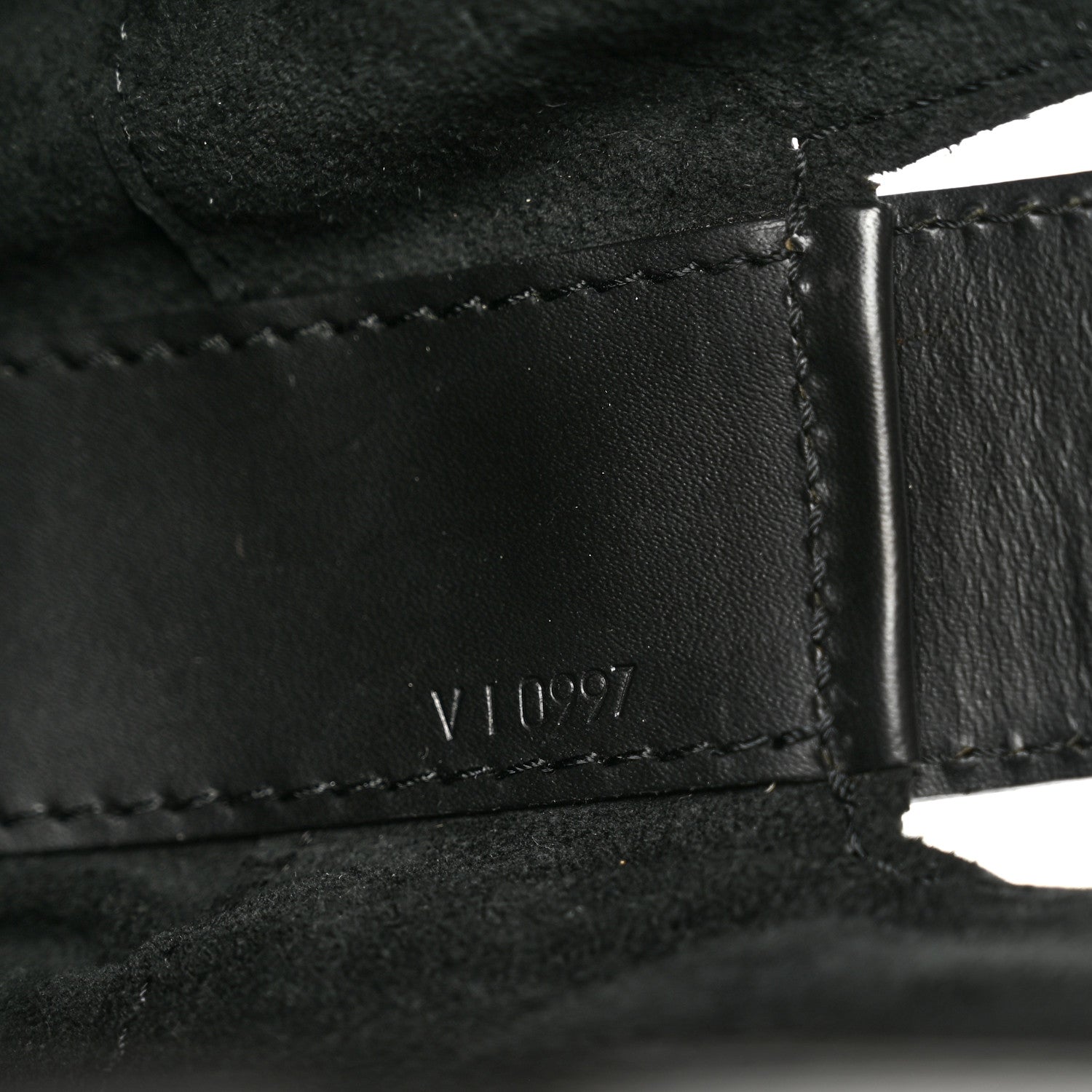 Louis Vuitton Epi Sac Seau Black 7 of 14