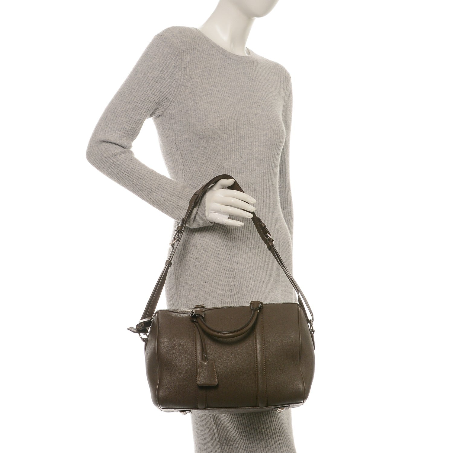 Louis Vuitton Veau Cachemire SC Bag PM Granit 2 of 6