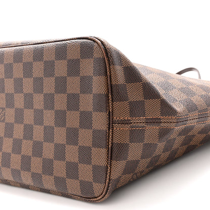Louis Vuitton Damier Ebene Neo Neverfull MM Rose Ballerine 11 of 11