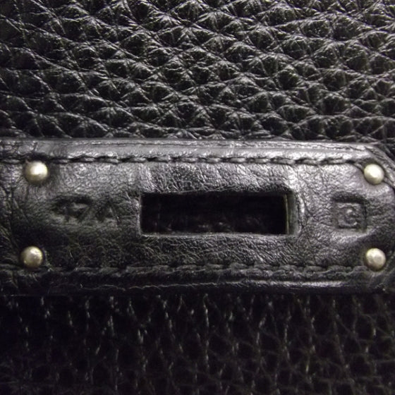 Hermes Taurillon Clemence BIRKIN 35 Noir 11 of 11