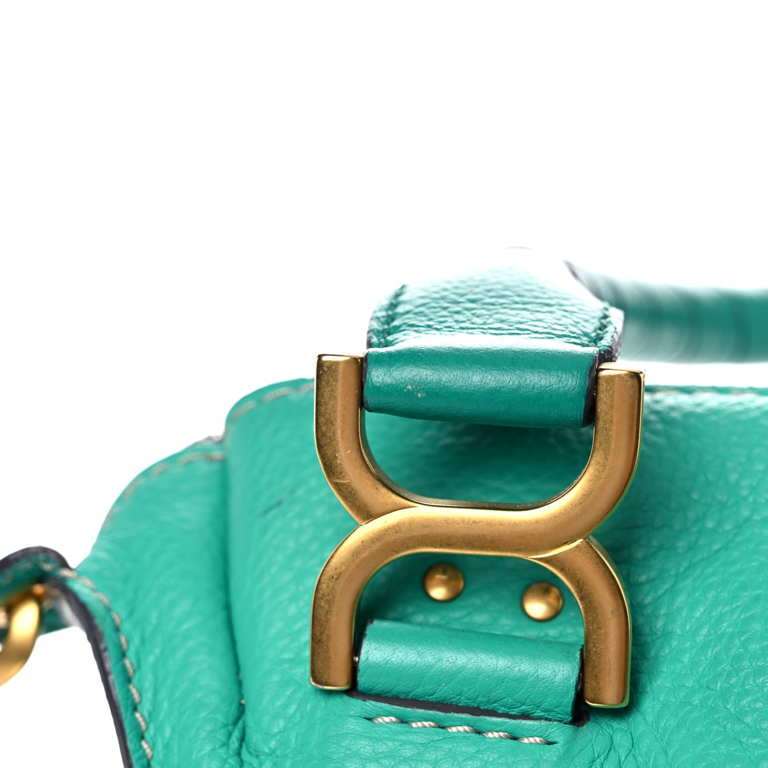 Chloe Calfskin Medium Marcie Satchel Jade Green 21 of 28