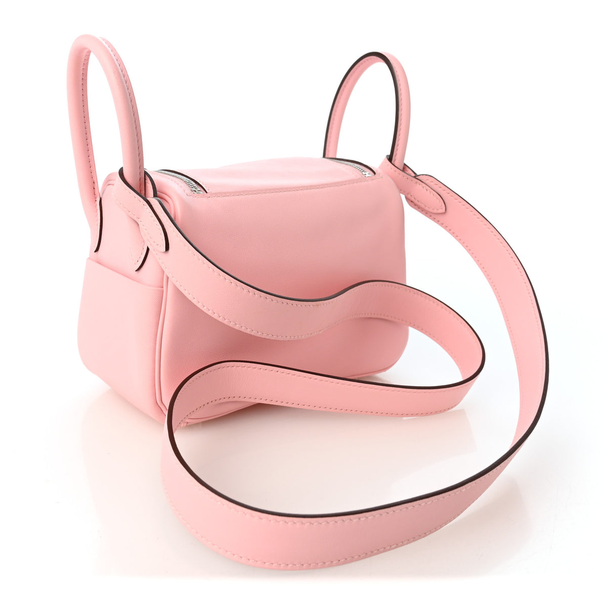 Hermes Swift Mini Lindy 20 Rose Sakura 3 of 10