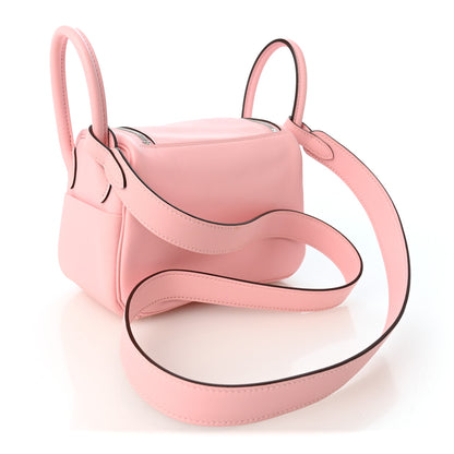 Hermes Swift Mini Lindy 20 Rose Sakura 3 of 10