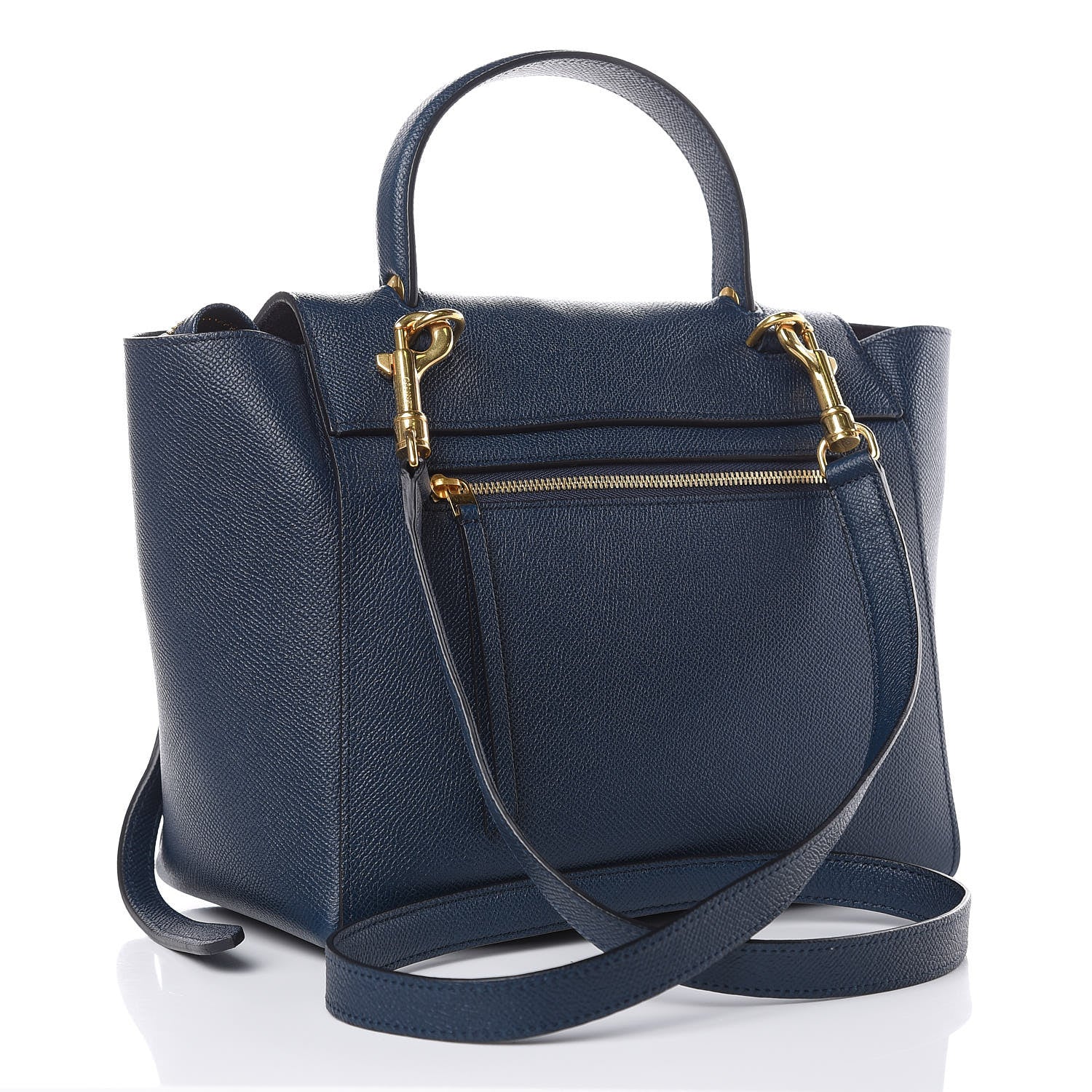 Celine Baby Grained Calfskin Micro Belt Bag Deepsea 3 of 10