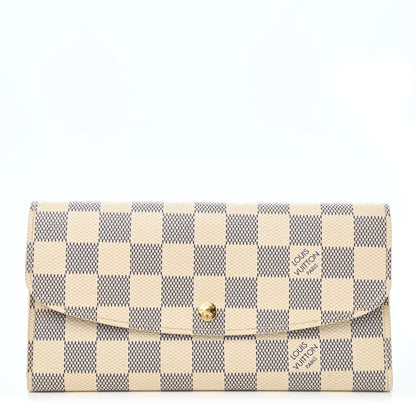 Louis Vuitton Damier Azur Emilie Wallet 1 of 11