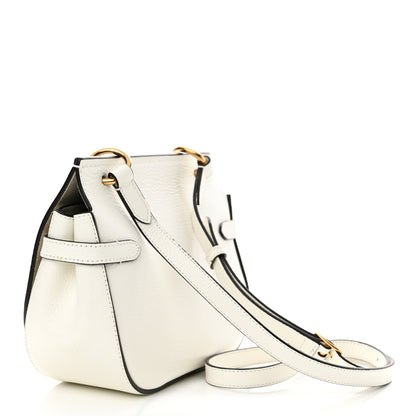 Mulberry Small Classic Grain Calfskin Small Amberley Satchel White 3 of 13