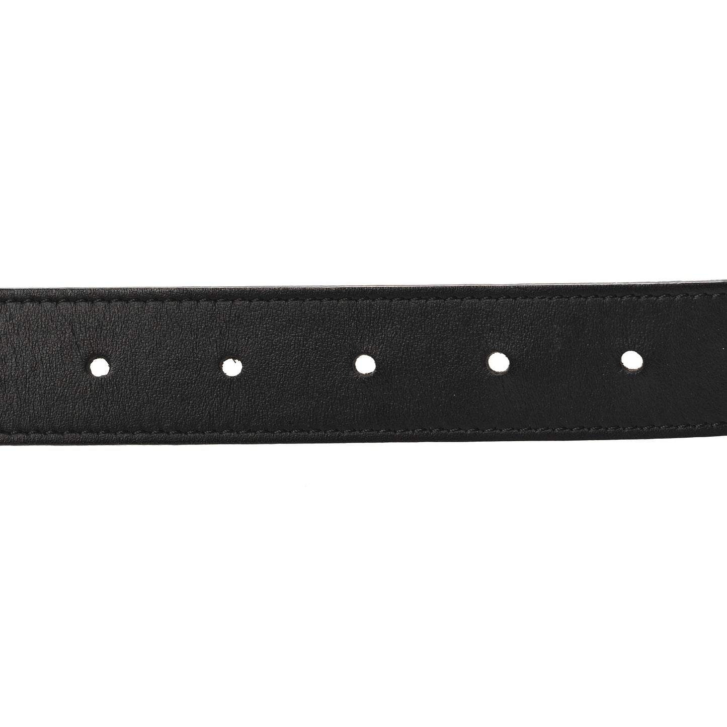 Calfskin Baguette Belt 90 36 Black