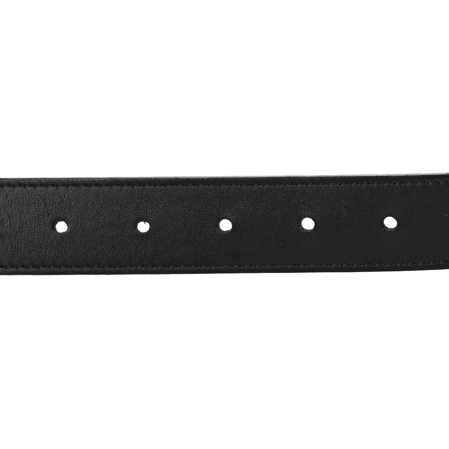 Fendi Calfskin Baguette Belt 90 36 Black 3 of 6