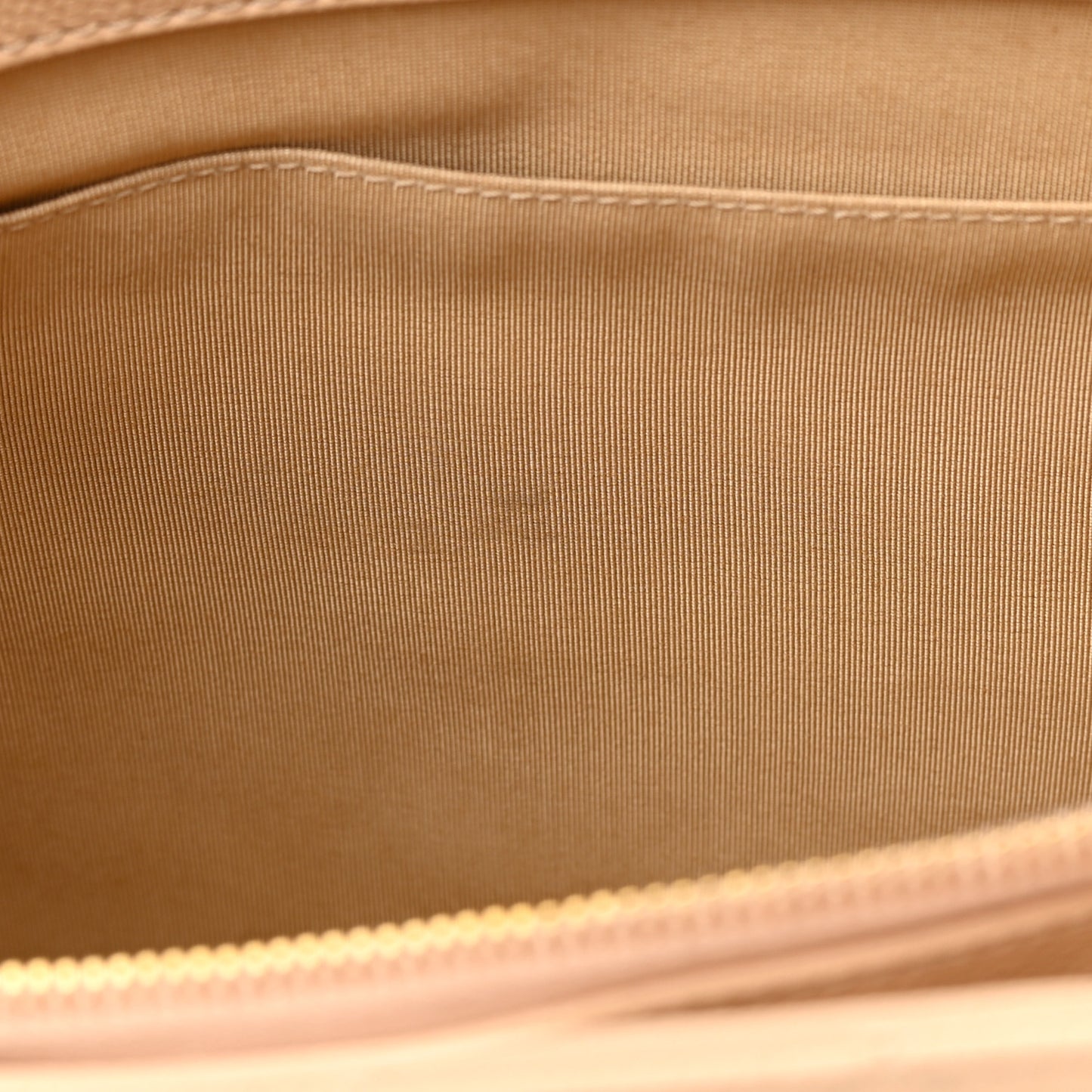 Caviar Quilted Grand Shopping Tote GST Beige Clair