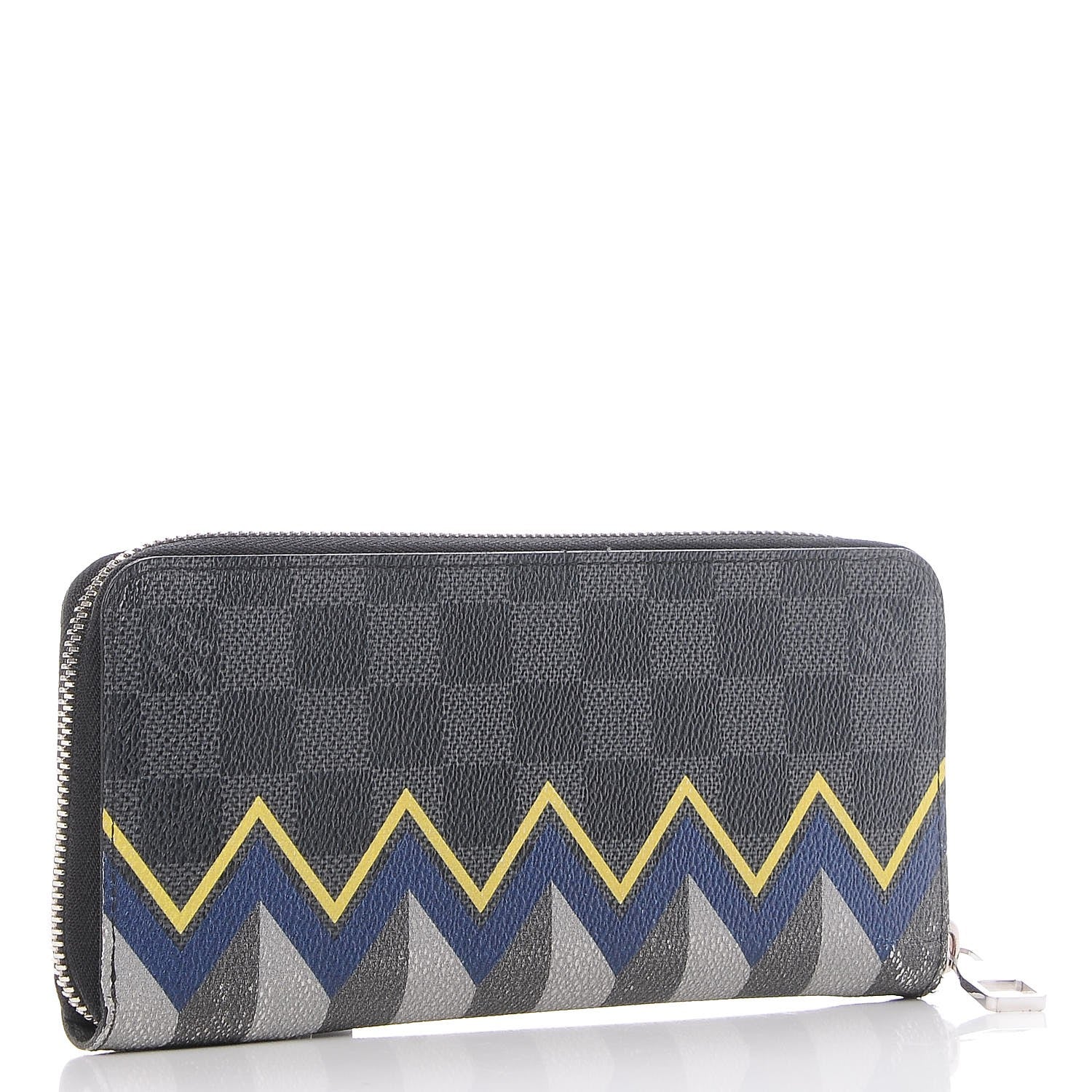 Louis Vuitton Damier Graphite Karakoram Zippy Vertical Wallet 3 of 9