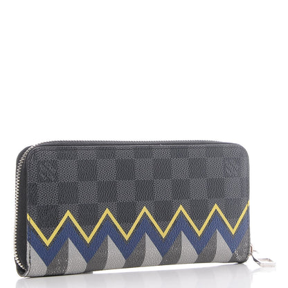 Louis Vuitton Damier Graphite Karakoram Zippy Vertical Wallet 3 of 9