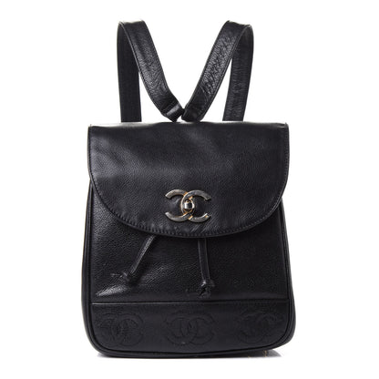 Chanel Caviar CC Backpack Black 1 of 4