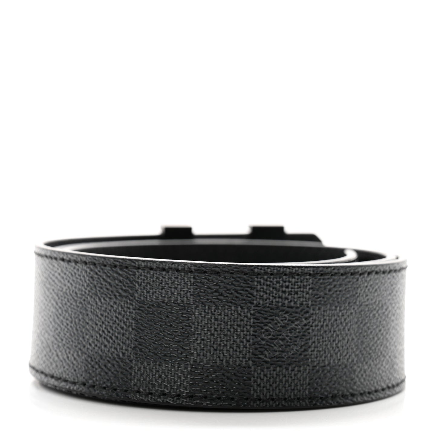 Damier Graphite 40mm LV Initiales Belt 85 34