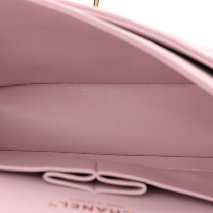 Chanel Caviar Quilted Medium Double Flap Light Pink 5 of 11