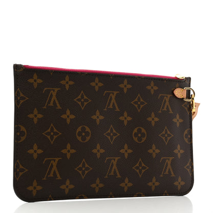 Louis Vuitton Monogram Neverfull MM GM Pochette Pivoine 3 of 7