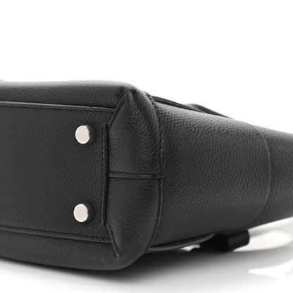 Bottega Veneta Grained Calfskin Mini Maxi Intrecciato Arco 33 Black 11 of 11