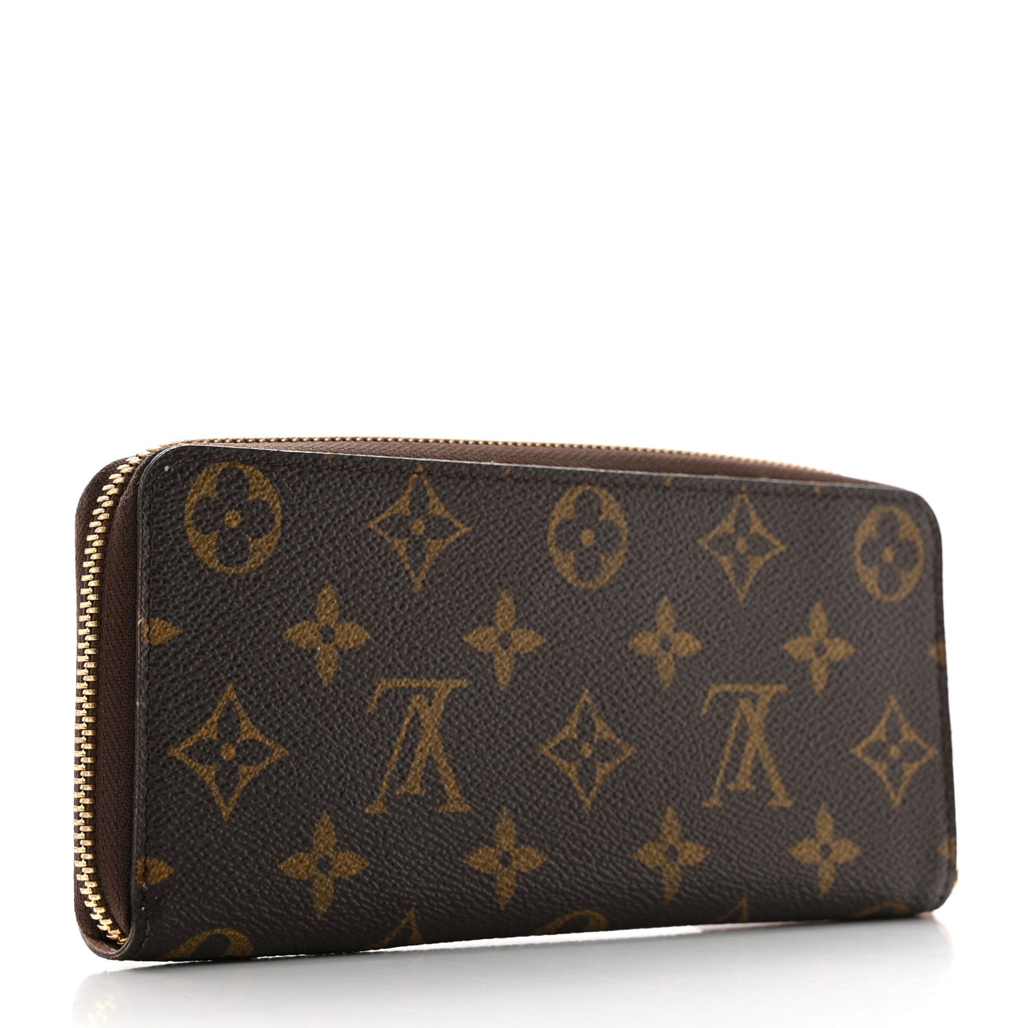 Monogram Clemence Wallet Rose Ballerine