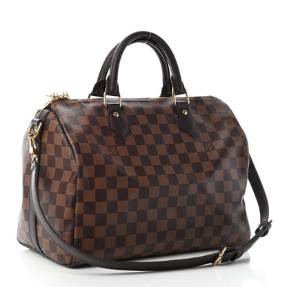 Louis Vuitton Damier Ebene Speedy Bandouliere 30 3 of 7