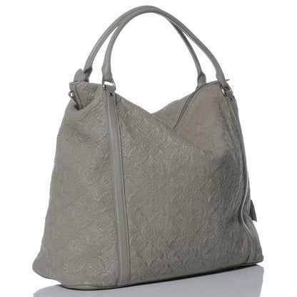 Louis Vuitton Monogram Lambskin Antheia IXIA GM Gris Clair 3 of 7
